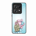 Styles Girl With Balloon Glass Case For Motorola Edge 50 Pro