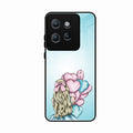 Styles Girl With Balloon Glass Case For Motorola Edge 50
