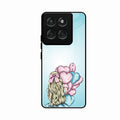 Styles Girl With Balloon Glass Case For Motorola Edge 60 5G