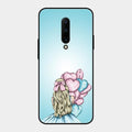 Styles Girl With Balloon Glass Case For Oneplus 7 Pro
