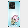 Styles Girl With Balloon Glass Case For Oppo A5 Pro 5G