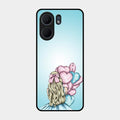 Styles Girl With Balloon Glass Case For Oppo A5X 5G