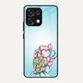 Styles Girl With Balloon Glass Case For Oppo F31 5G