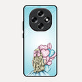 Styles Girl With Balloon Glass Case For Oppo F31 Pro 5G