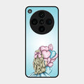 Styles Girl With Balloon Glass Case For Oppo Find X8 Pro 5G