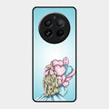 Styles Girl With Balloon Glass Case For Realme 12 Pro 5G