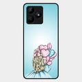 Styles Girl With Balloon Glass Case For Realme C53