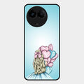 Styles Girl With Balloon Glass Case For Realme C67 5G