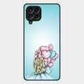 Styles Girl With Balloon Glass Case For Samsung Galaxy M53 5G