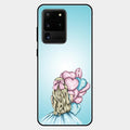 Styles Girl With Balloon Glass Case For Samsung Galaxy S20 Ultra
