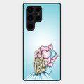 Styles Girl With Balloon Glass Case For Samsung Galaxy S25 Ultra 5G