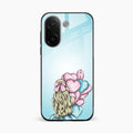 Styles Girl With Balloon Glass Case For Vivo V60e 5G