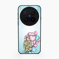 Styles Girl With Balloon Glass Case For Vivo X300 Pro 5G