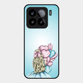 Styles Girl With Balloon Glass Case For Xiaomi 15 5G