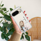 Stylish Girl Customize Transparent Silicon Case For Google - ShopOnCliQ