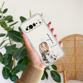 Stylish Girl Customize Anti Yellow Case For Google Pixel 10 Pro XL