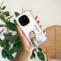 Stylish Girl Customize Transparent Silicon Case For iQOO 12 5G