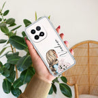 Stylish Girl Customize Transparent Silicon Case For iQOO 15 5G