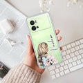 Stylish Girl Customize Transparent Silicon Case For iQOO Neo 7 Pro 5G