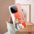 Stylish Girl Customize Transparent Silicon Case For iQOO Neo 10 5G