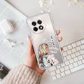 Stylish Girl Customize Transparent Silicon Case For OnePlus 13R 5G