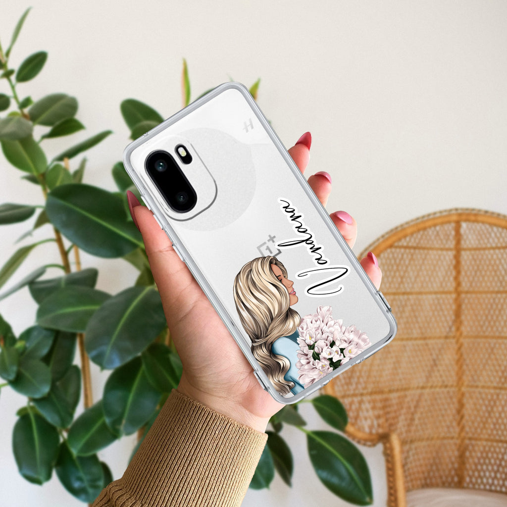 Stylish Girl Customize Anti Yellow Case For OnePlus 15R 5G