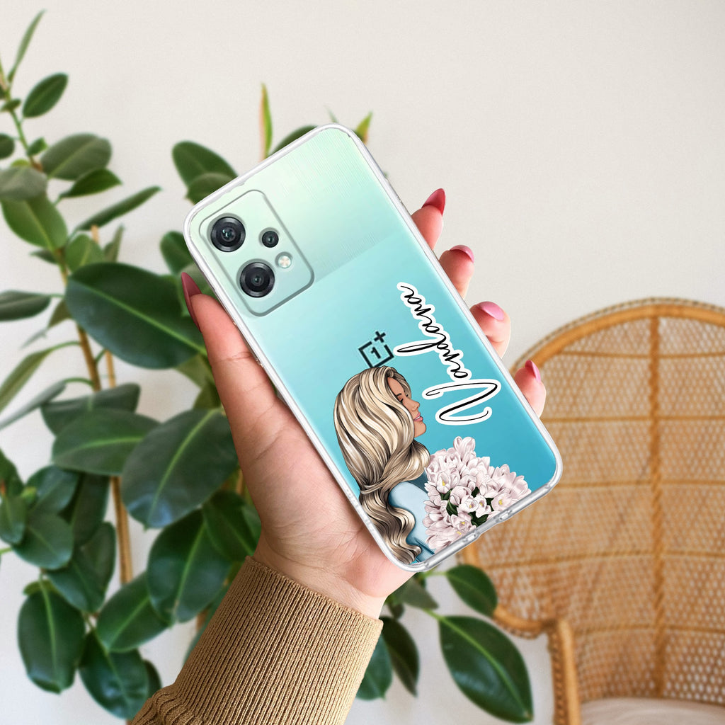 Stylish Girl Customize Anti Yellow Case For OnePlus Nord CE 2 Lite