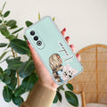 Stylish Girl Customize Anti Yellow Case For OnePlus Nord CE 4 5G