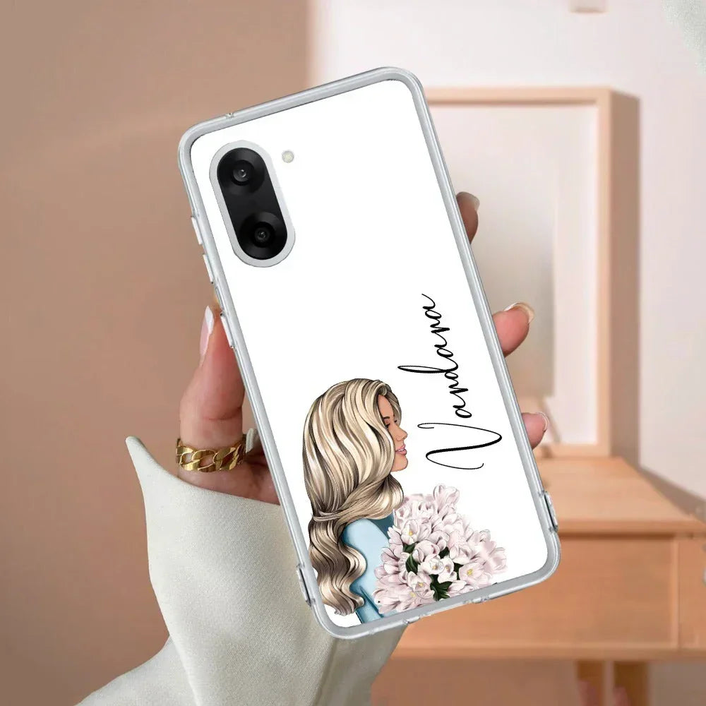 Stylish Girl Customize Transparent Silicon Case For OnePlus - ShopOnCliQ