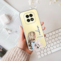 Stylish Girl Customize Transparent Silicon Case For Oppo F29 5G