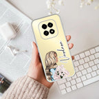 Stylish Girl Customize Anti Yellow Case For Oppo F29 5G