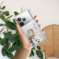 Stylish Girl Customize Anti Yelllow Case For Realme GT 6 5G