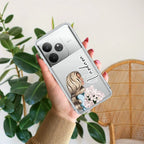 Stylish Girl Customize Anti Yelllow Case For Realme GT 6 5G