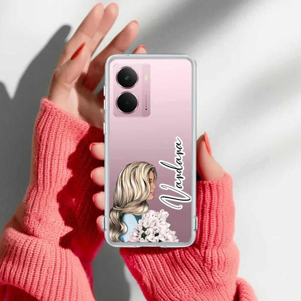 Stylish Girl Customize Anti Yelllow Case For Realme P3 5G