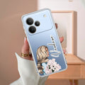 Stylish Girl Customize Transparent Silicon Case For Realme P4 5G