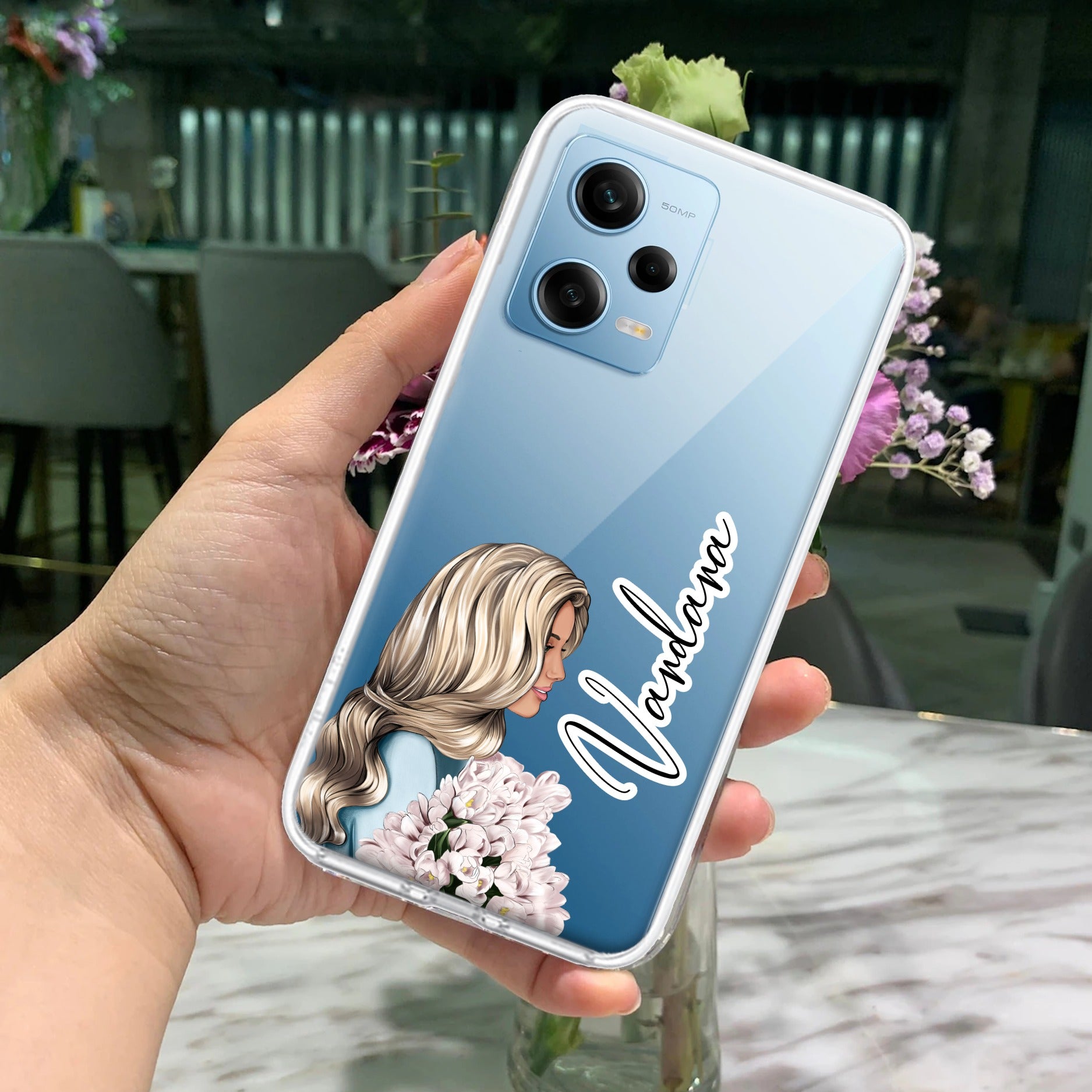 Stylish Girl Customize Transparent Silicon Case For Redmi/Xiaomi