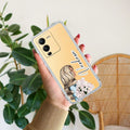 Stylish Girl Customize Transparent Silicon Case For Vivo V25 Pro 5G