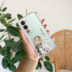 Stylish Girl Customize Anti Yellow Case For Vivo Y31 5G