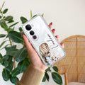 Stylish Girl Customize Transparent Silicon Case For Vivo Y400 Pro 5G