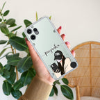 Stylish Girl With Cap Customize Anti Yellow Case For CMF by Nothing Phone 2 Pro