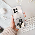 Stylish Girl With Cap Customize Anti Yellow Case For OnePlus 13R 5G