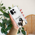 Stylish Girl With Cap Customize Anti Yellow Case For OnePlus 15 5G
