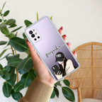 Stylish Girl With Cap Customize Transparent Silicon Case For OnePlus 9