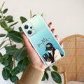 Stylish Girl With Cap Customize Transparent Silicon Case For OnePlus Nord CE 2 Lite
