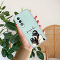 Stylish Girl With Cap Customize Anti Yellow Case For OnePlus Nord CE 4 5G