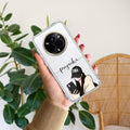 Stylish Girl With Cap Customize Anti Yelllow Case For Realme 14 Pro Plus 5G
