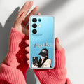 Stylish Girl With Cap Customize Anti Yelllow Case For Realme 15X 5G