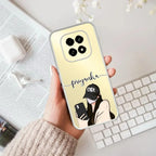Stylish Girl With Cap Customize Anti Yellow Case For Oppo F29 5G