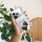 Stylish Girl With Cap Customize Transparent Silicon Case For Realme/Narzo - ShopOnCliQ