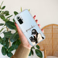 Stylish Girl With Cap Customize Anti Yellow Case For Redmi Note 10 Pro / Redmi Note 10 Pro Max